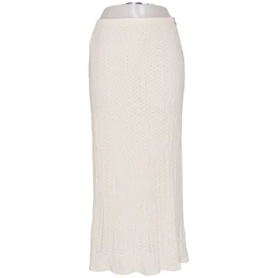 Maxi skirt (Beige) from Zara Cotton, Lyocell, Silk