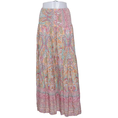 Maxi nederdel (Orange, Pink, Flerfarvet) fra Maria Viscose