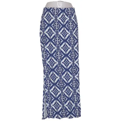 Maxi skirt (Blue, White) from Atmosphere Elastane, Viscose