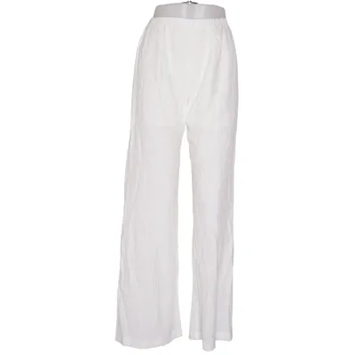 Palazzobyxor (Vit) från Urban Revivo Elastan, Polyester, Viskos