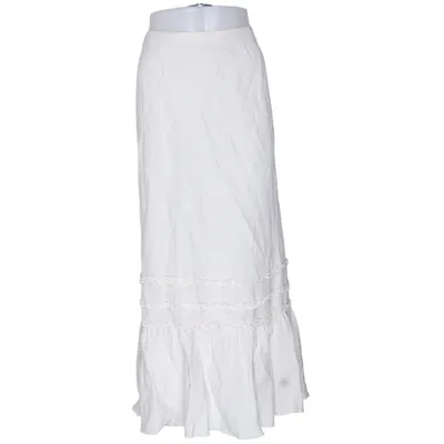 Jupe longue (Blanc) de Amica Lin, Viscose