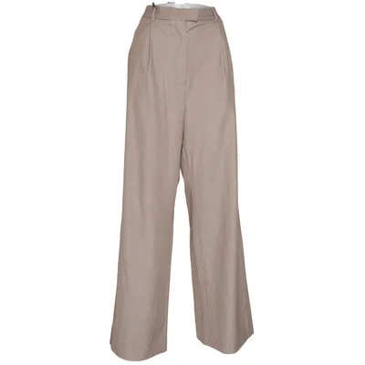 Kostymbyxor (Beige) från Djerf Avenue Elastan, Ekologisk bomull, Återvunnen polyester, Viskos