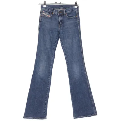 Spijkerbroek (Blauw) van Diesel Katoen, Elastaan