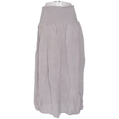 Maxi nederdel (Grå) fra KappAhl Polyamid, Polyester