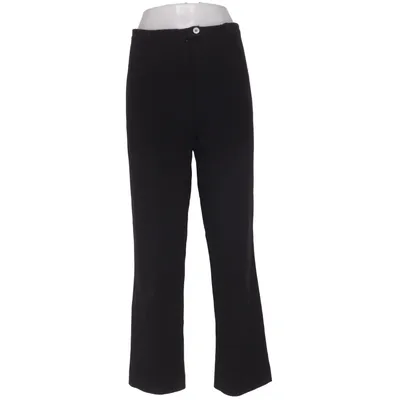Suit pants (Black) from Massimo Dutti Woman Elastane, Wool