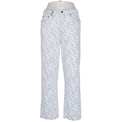 Jeans (Blue, White) from Karl Kani Cotton