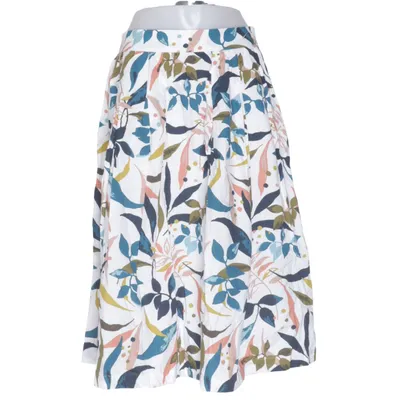 Skirt (White, Multicolored) from Seasalt Cornwall Cotton