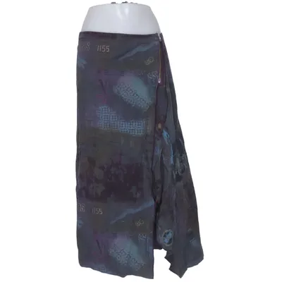 Maxi skirt (Gray, Multicolored) from Jennyfer Cotton