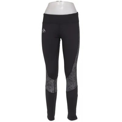 Sports tights (Black, Silver) from Active Fit Elastane, Polyester