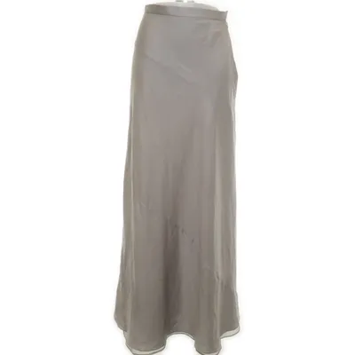 Maxi skirt (Gray) from Halston Heritage Polyester