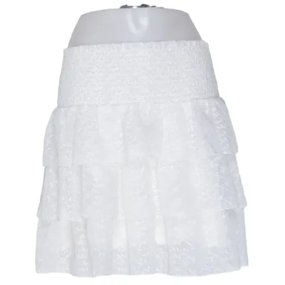 Jupe (Blanc) de Love Lolita Polyester, Viscose