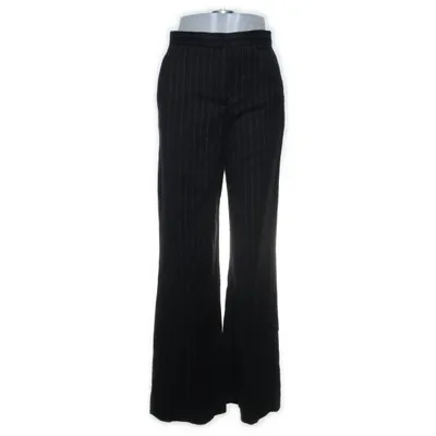 Palazzobyxor (Svart, Vit) från H&M Studio Elastan, Ull