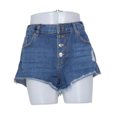 Denim shorts (Blauw) van Jennyfer Katoen, Polyester