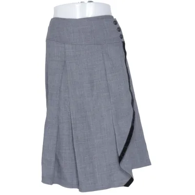 Nederdel (Grå) fra Prêt à Porter Elastan, Polyester, Viscose, Uld