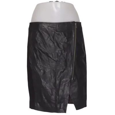 Jupe en cuir (Noir) de Rosemunde Élasthane, Cuir, Polyester, Viscose