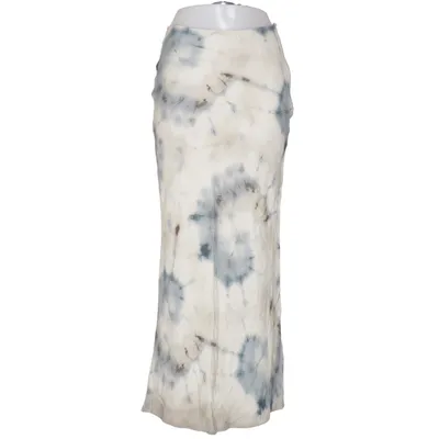 Maxi rok (Blauw, Beige, Meerkleurig) van Pull & Bear Viscose