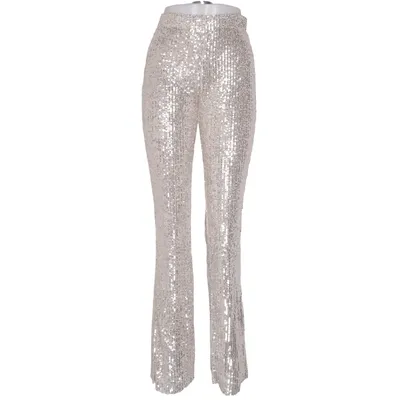 Byxor (Silverfärgad) från House of CB Elastan, Polyester, Viskos