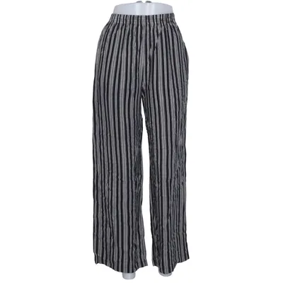 Palazzobukser (Sort, Hvid) fra Lindon Linned, Viscose