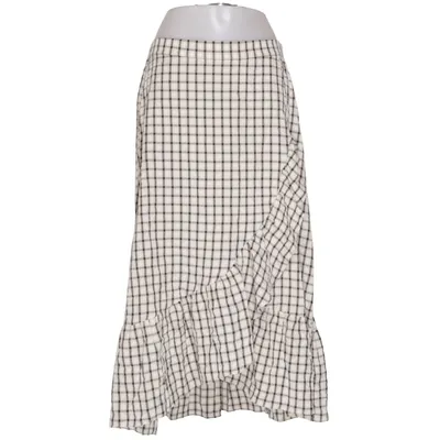 Långkjol (Beige, Svart, Vit) från CoCouture Polyester, Viskos