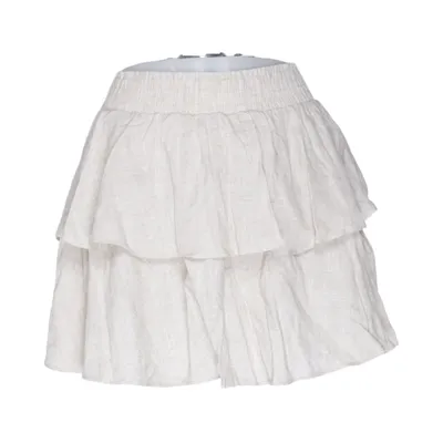 Skirt (Beige) from Princess Polly Linen, Viscose