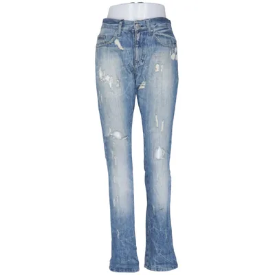 Jeans (Blue, Multicolored) from Never Denim Cotton