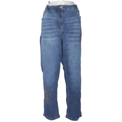Jeans (Blå) från Doris Streich Bomull, Elastan, Polyester