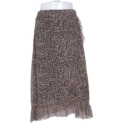 Wrap skirt (Danina Mesh Aop Skirt) from MSCH Copenhagen Elastane, Polyamide, Polyester