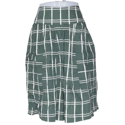 Skirt (Green, White) from Bertoni Cotton