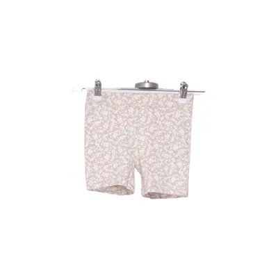 Short cycliste (Beige, Blanc) de Jamie Kay Élasthane, Coton biologique