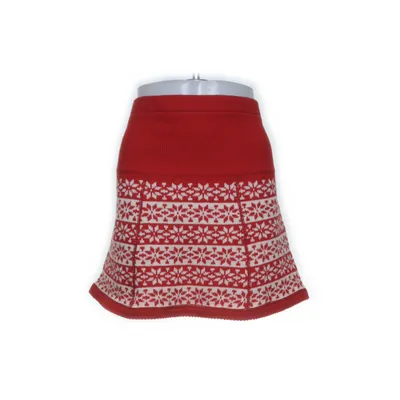 Rok (Rood, Wit) van King Louie Nylon, Wol