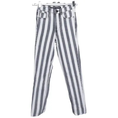 Jeans (Svart, Vit) från Zara Trafaluc Denim Collection Bomull, Elastan