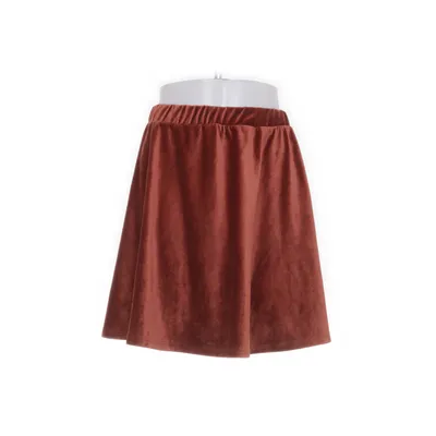 Rok (Bruin) van 24Colours Elastaan, Polyester