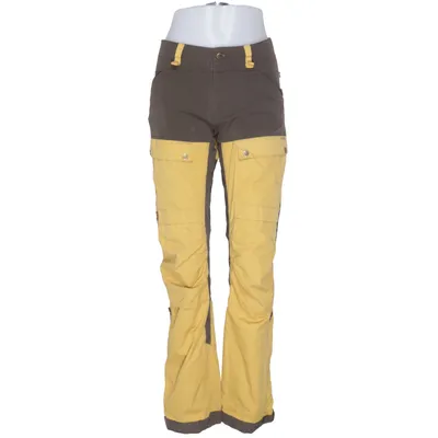 Pantalon d'extérieur (Jaune, Marron) de Fjällräven Polyamide, Polyester