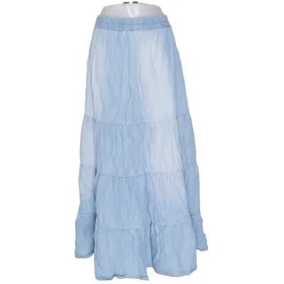 Maxirock (Blau) von Tencel Lyocell