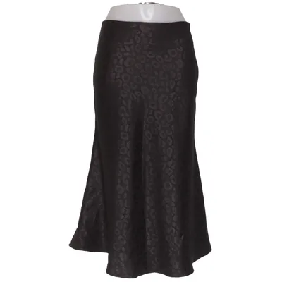 Maxi skirt (Black) from Boohoo Elastane, Polyester