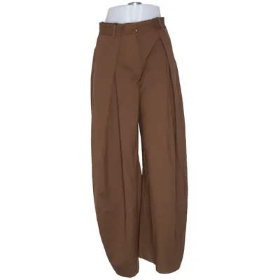 Palazzo broek (Bruin) van Zara Elastaan, Polyester, Viscose