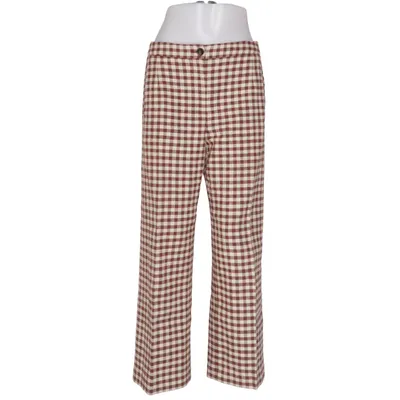 Byxor (Brun, Vit) från Sézane Bomull, Elastan, Linne