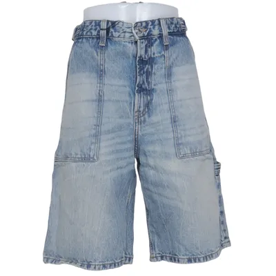Denim shorts (Blauw) van Bershka Katoen
