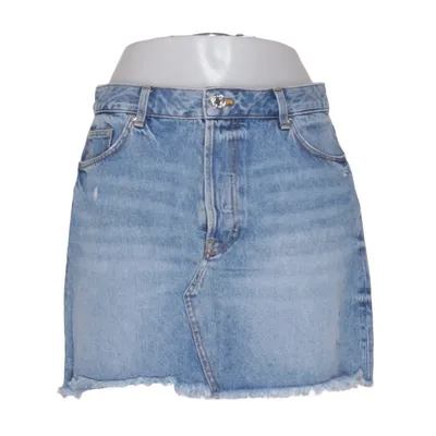 Jeanskjol (Blå) från L.O.G.G by H&M Bomull, Polyester