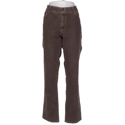 Jean (Marron) de Prêt Coton, Élasthane
