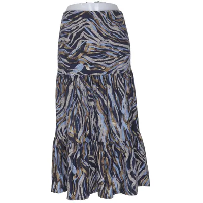 Jupe longue (Bleu, Multicolore) de Choise Élasthane, Viscose