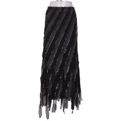 Jupe longue (Noir) de Molly Jo Élasthane, Polyester