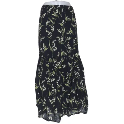 Maxi nederdel (Sort, Grøn, Hvid) fra Lindex Bomuld, Polyester