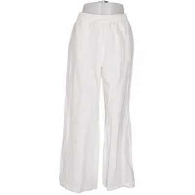 Broek (Wit) van H&M Premium Quality Viscose, Linnen, Katoen, Polyester