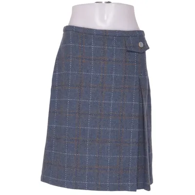 Rock (Blau, Braun) von Avoca Anthology Viskose, Wolle