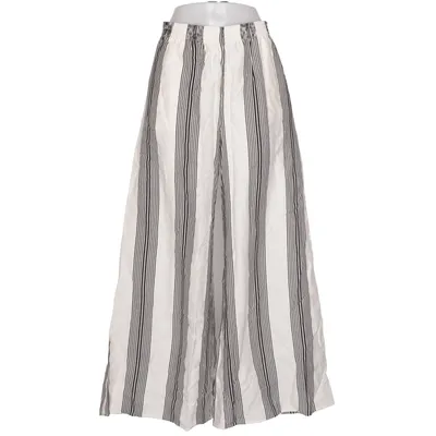 Palazzobyxor (Vit, Svart) från H&M Polyamid, Polyester, Viskos