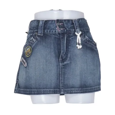 Jupe en jean (Bleu) de Bench Coton