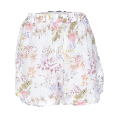 Shorts (White, Multicolored) from Agnes Collection