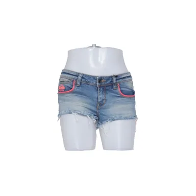 Jeansshorts (Blå) från Superdry Vintage Bomull, Elastan