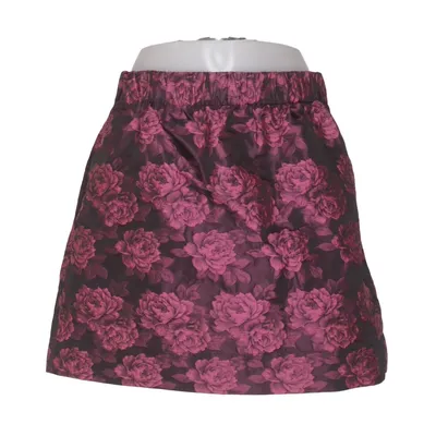 Skirt (Purple, Black) from Ganni Polyamide, Recycled polyester